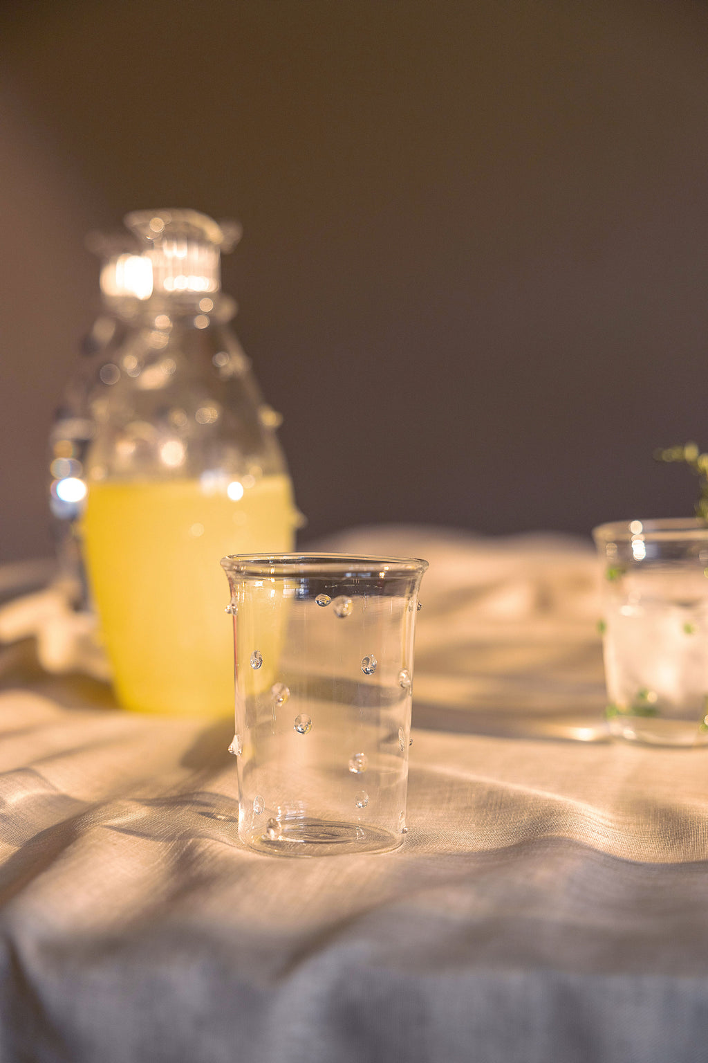 Clear Dots Glass