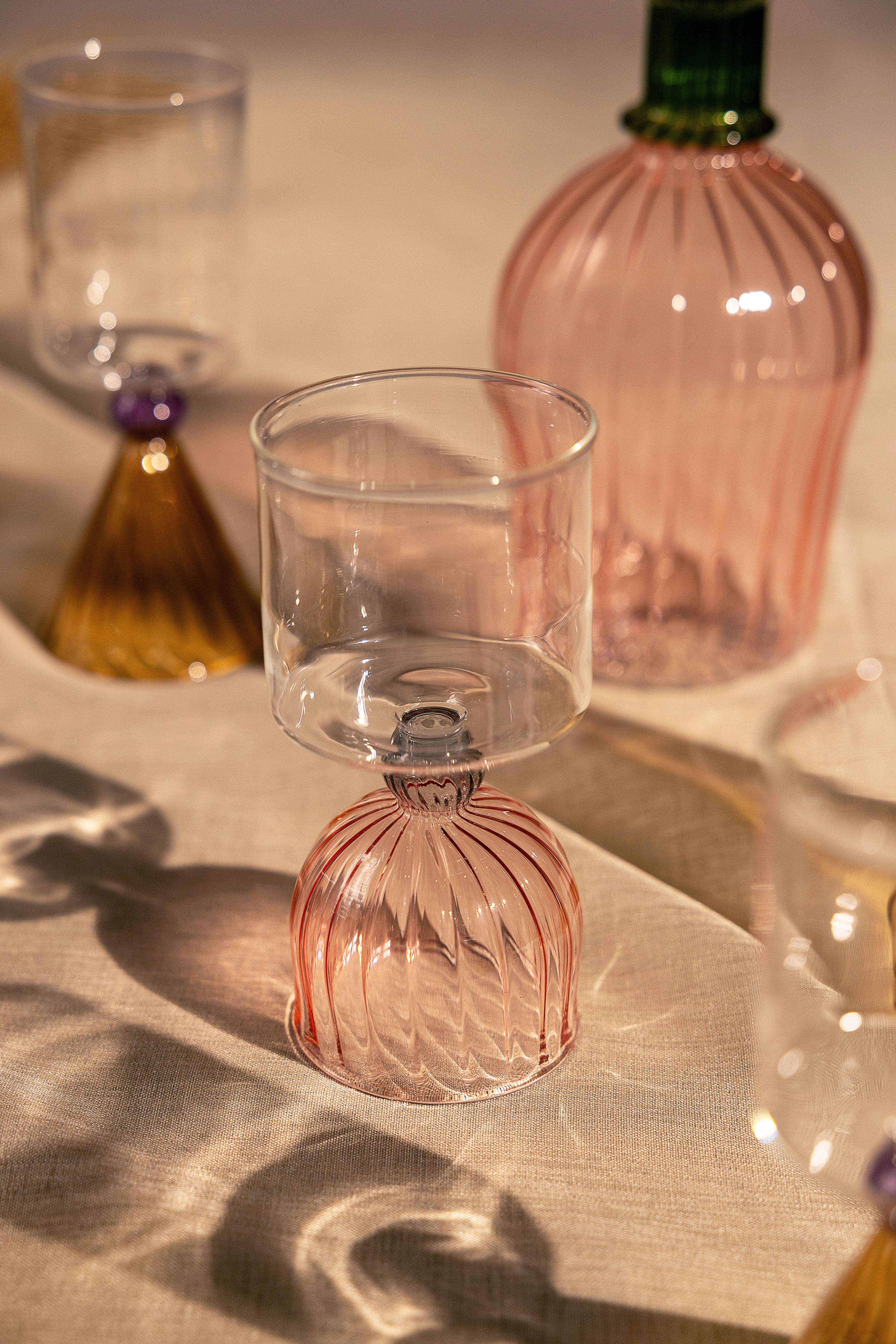Blush Jade Glass