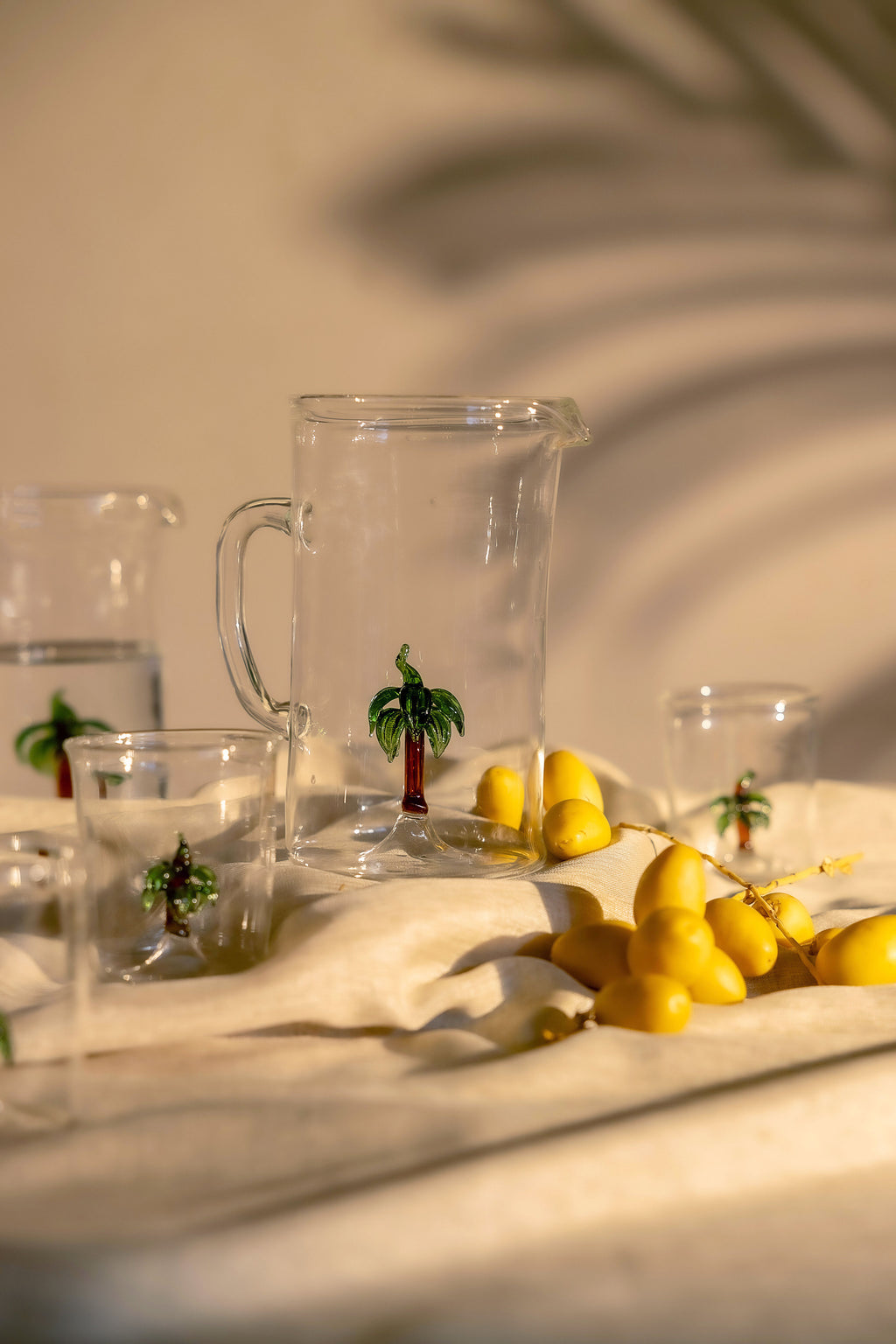 Palm Essence Pitcher & Glasses Set