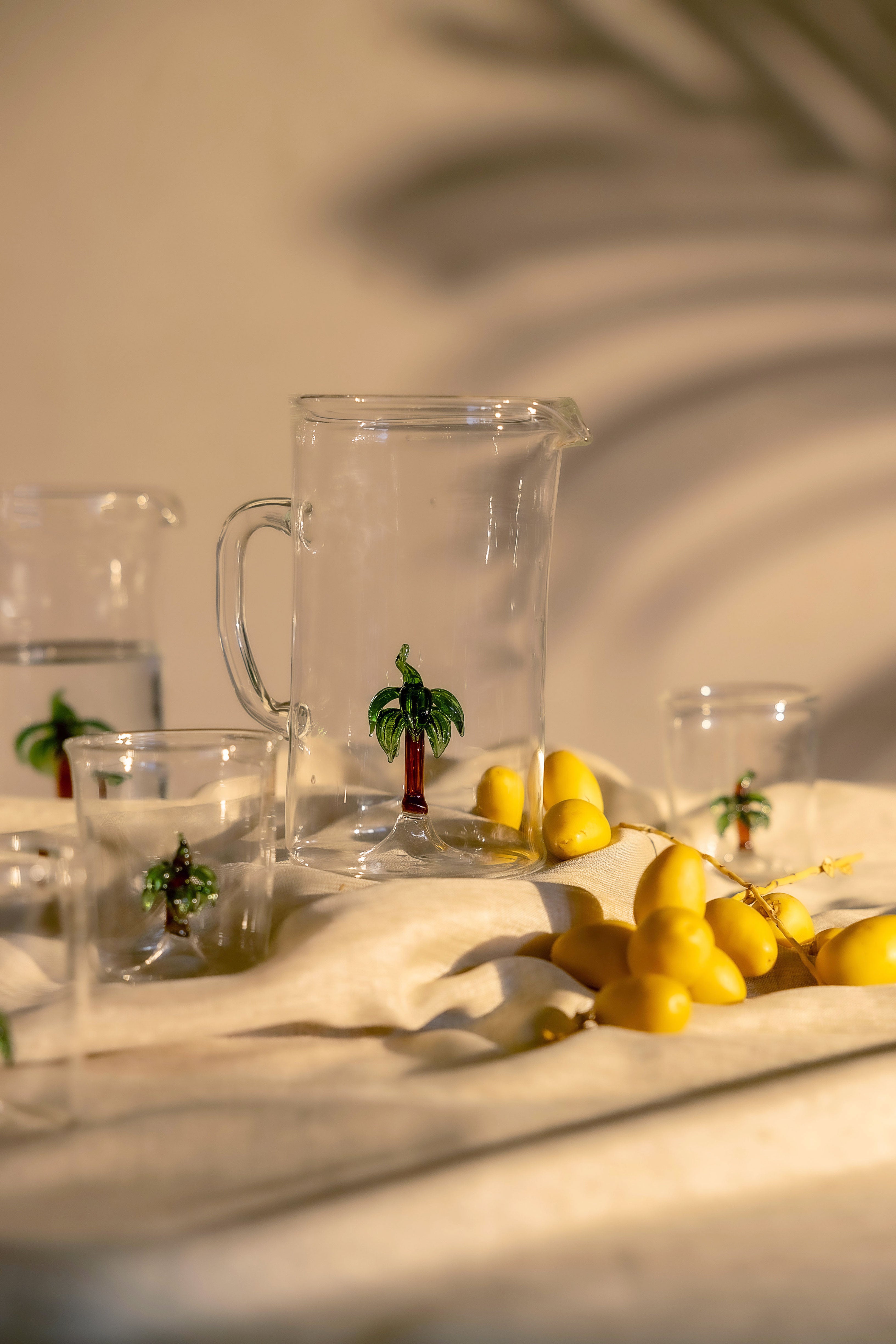 Palm Essence Pitcher & Glasses Set