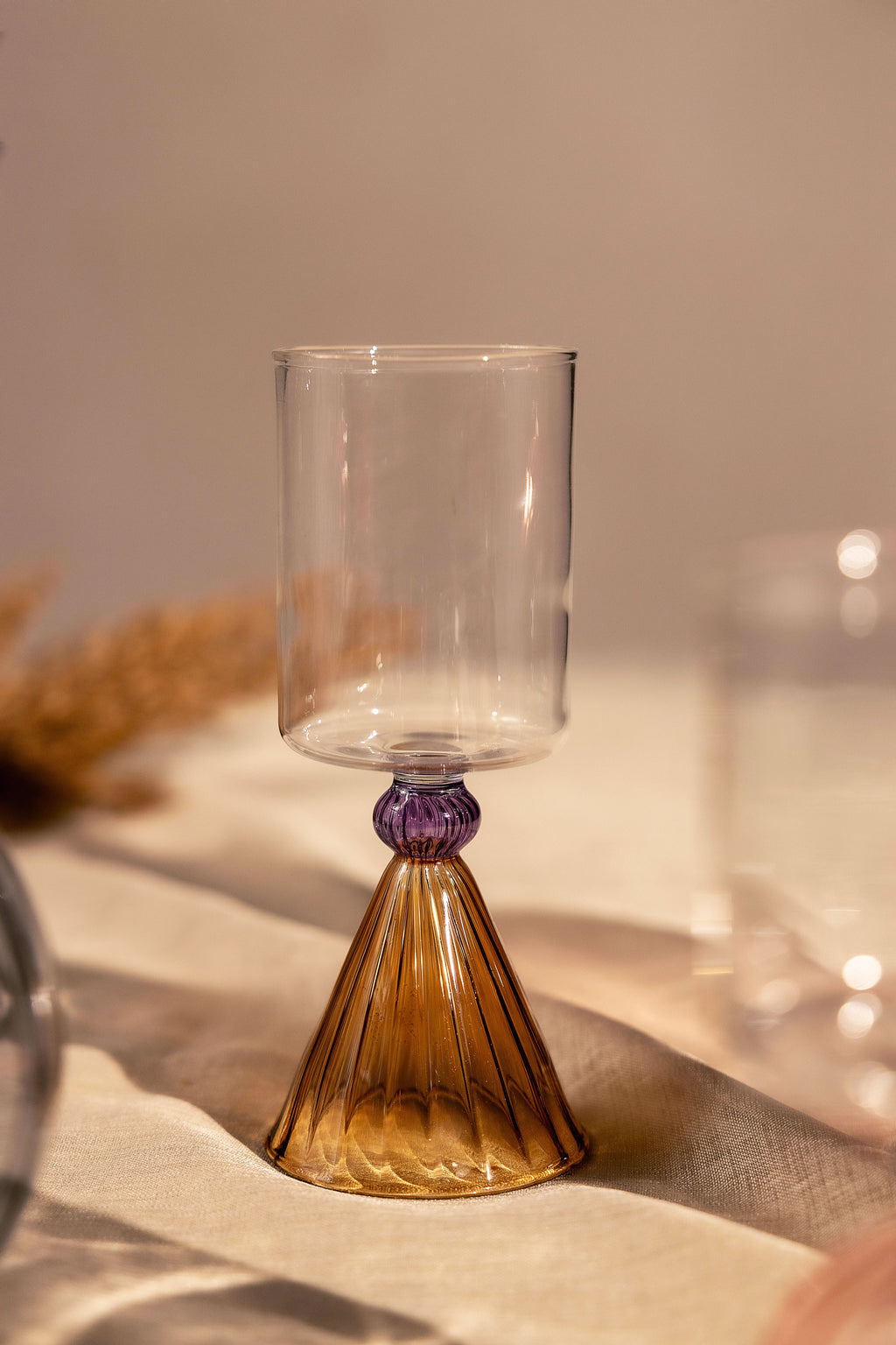 Amber Haze Pitcher & Glasses Set