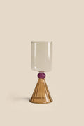 Amber Haze Glass Long