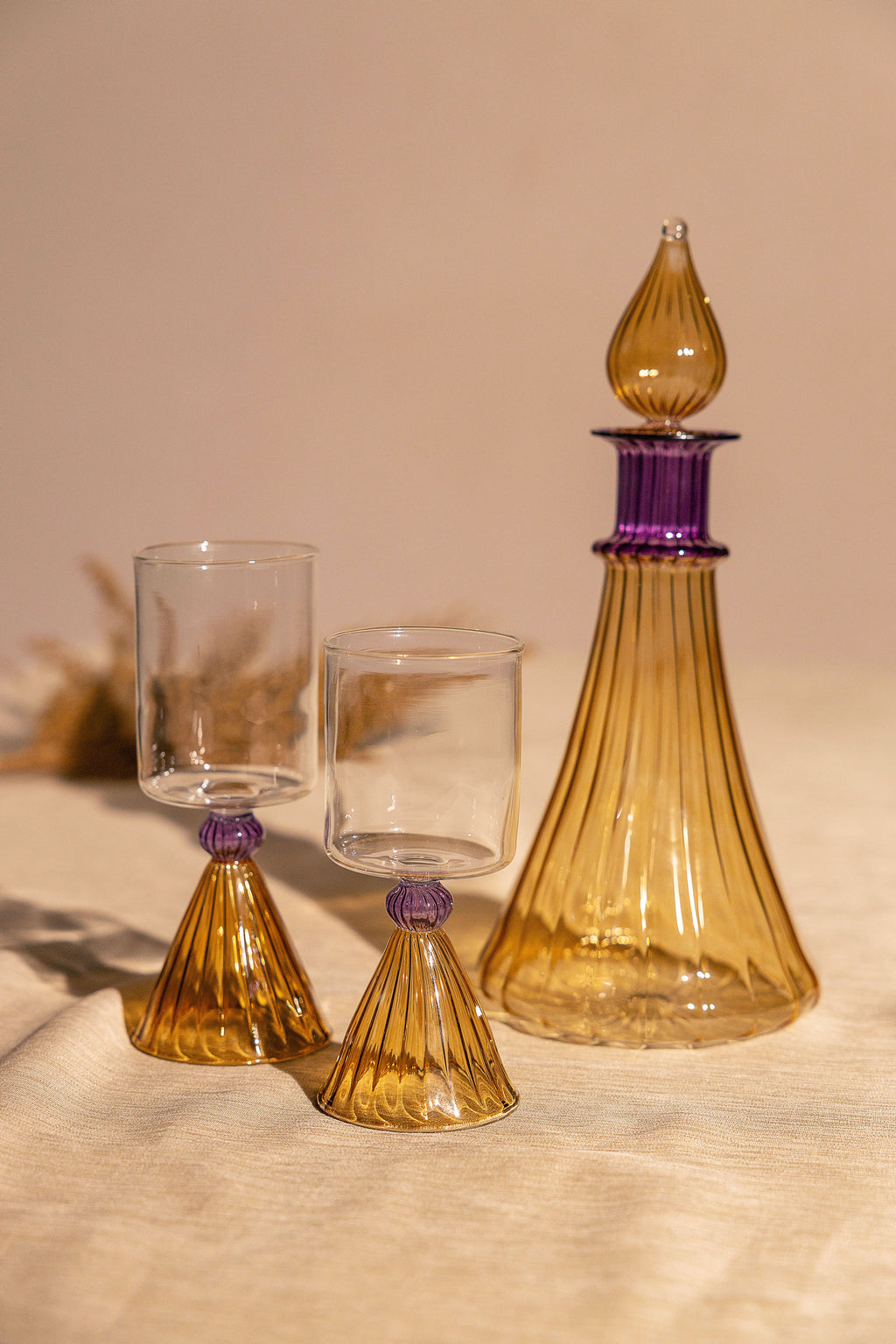Amber Haze Glass Short