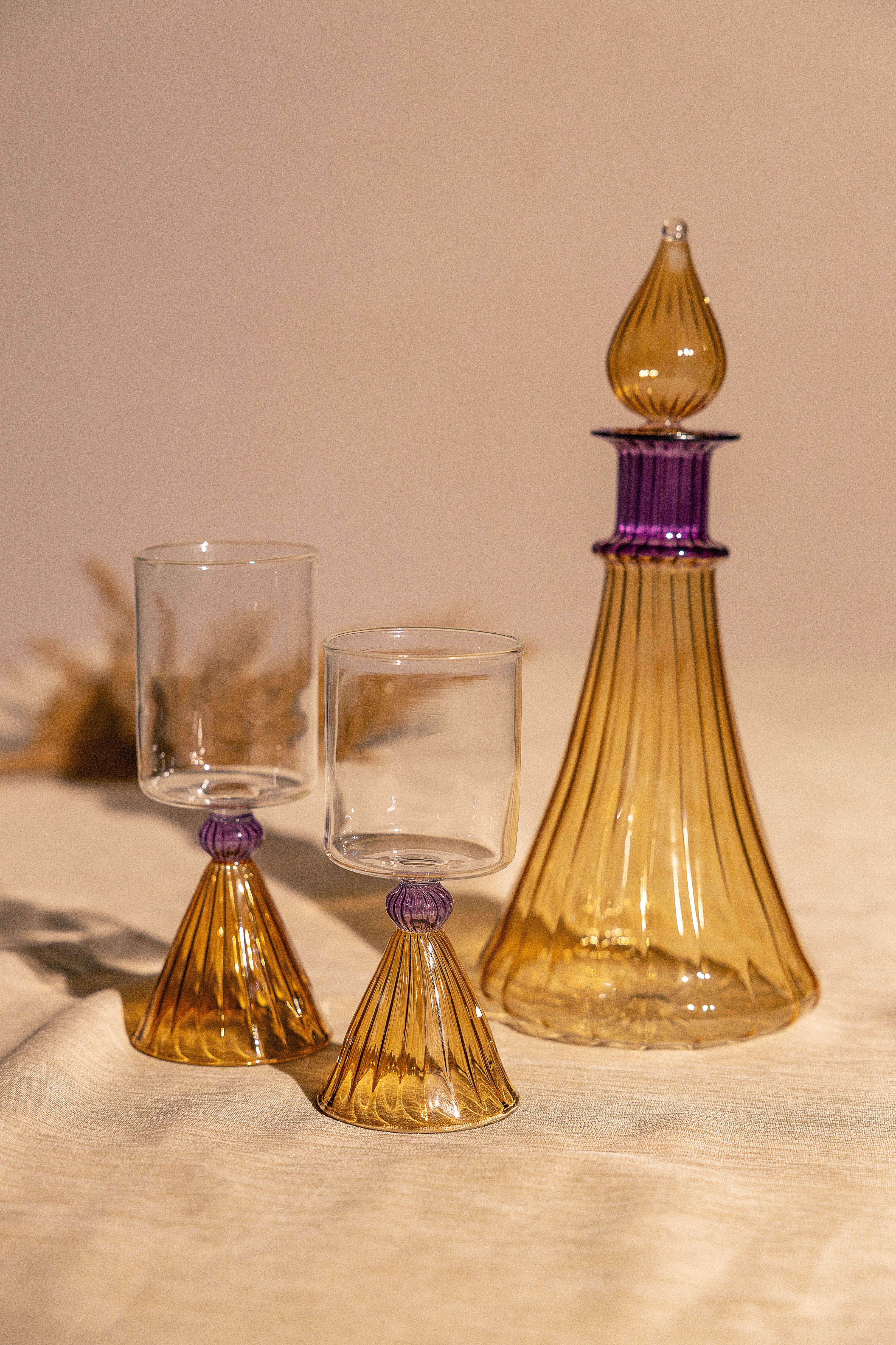 Amber Haze Glass Short