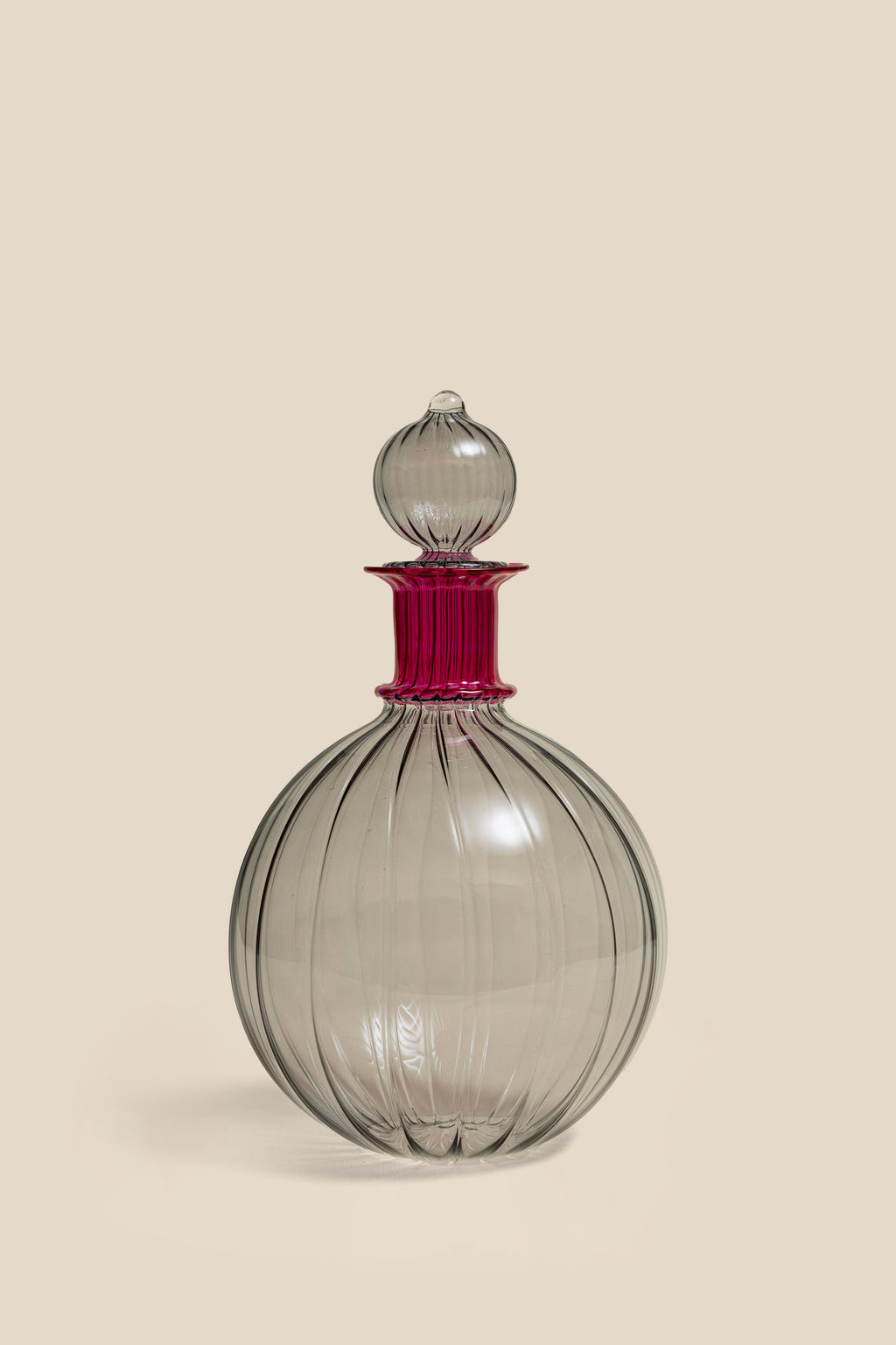 Ruby Smoke Pitcher & Glasses Set