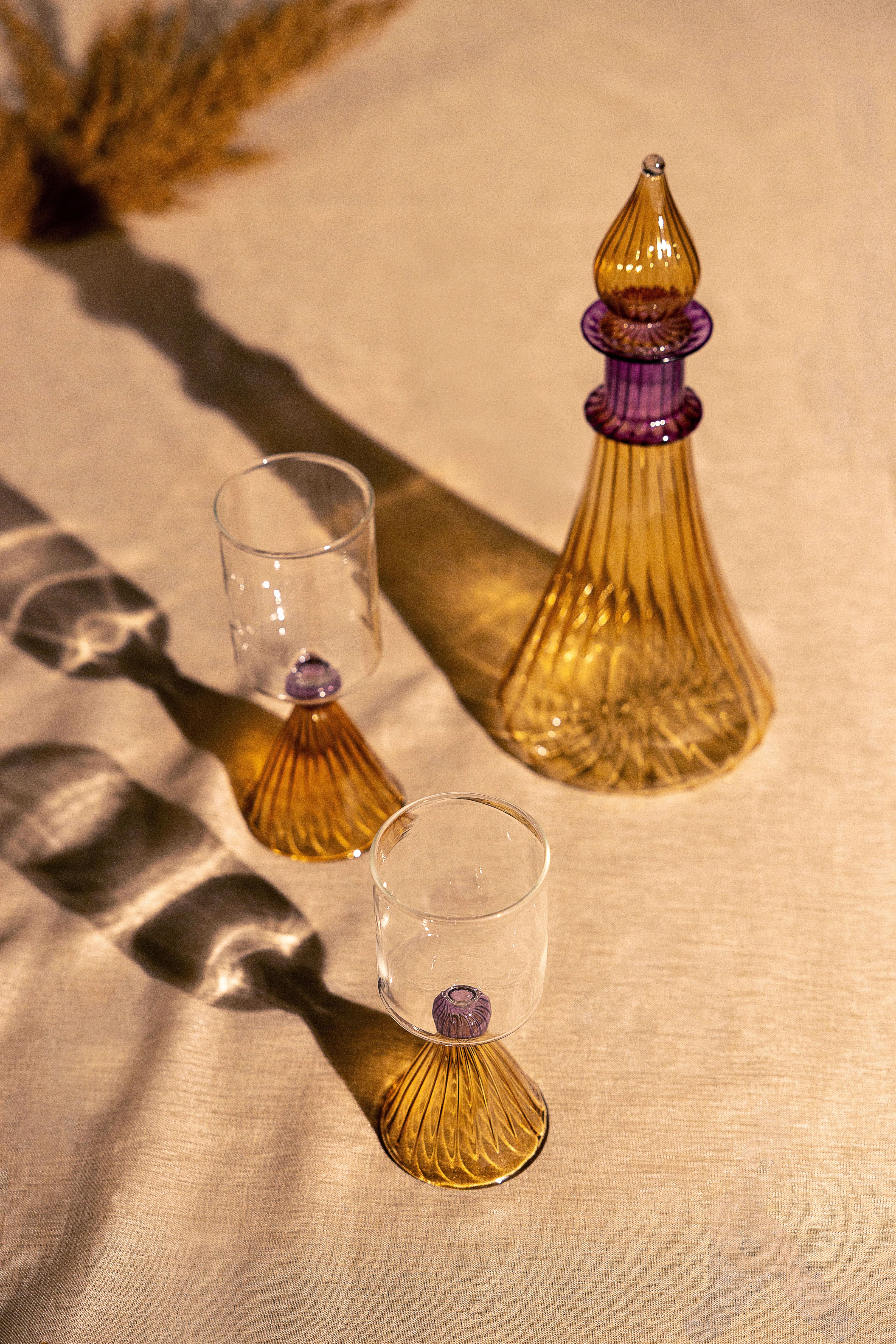 Amber Haze Glass Short