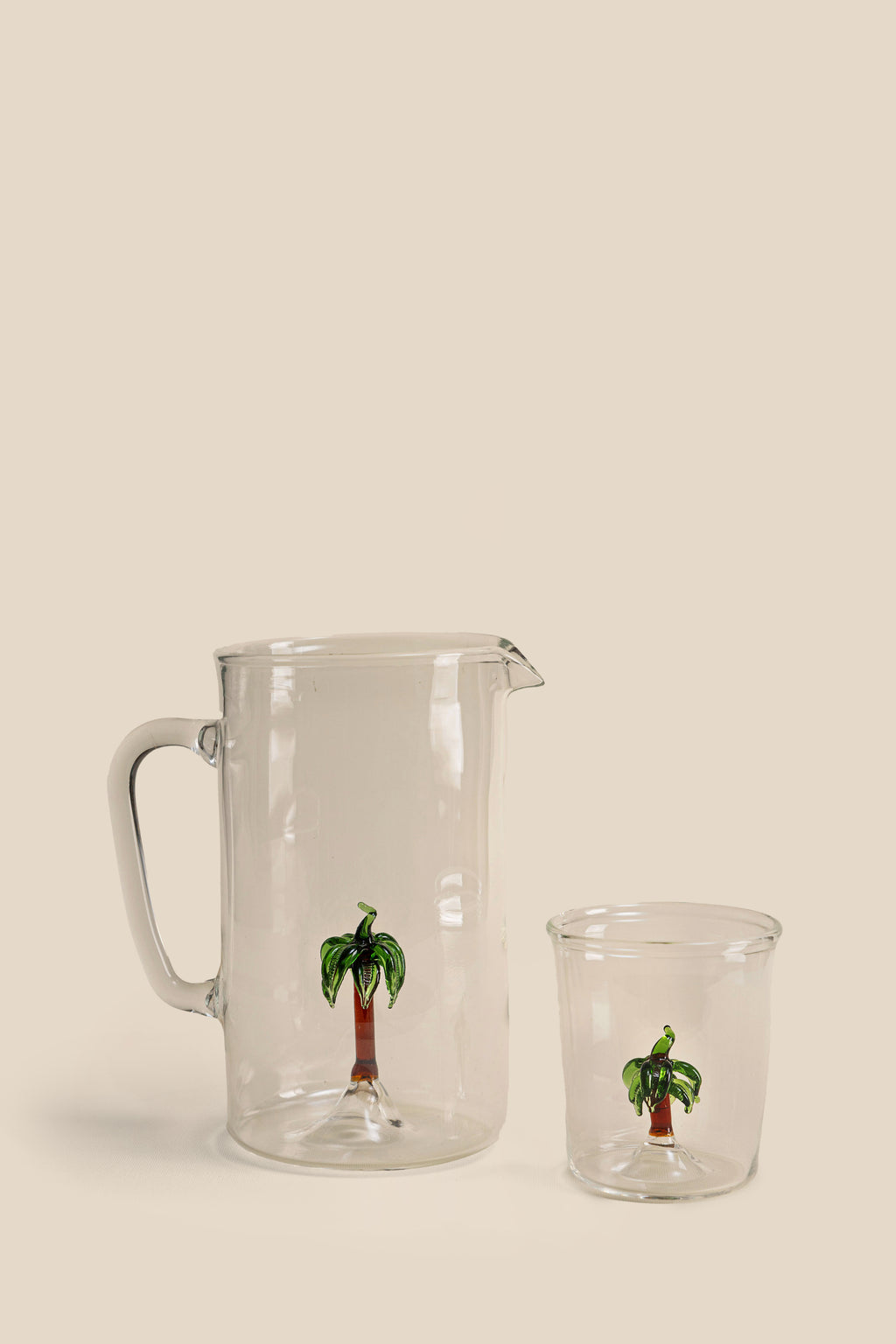 Palm Essence Pitcher & Glasses Set
