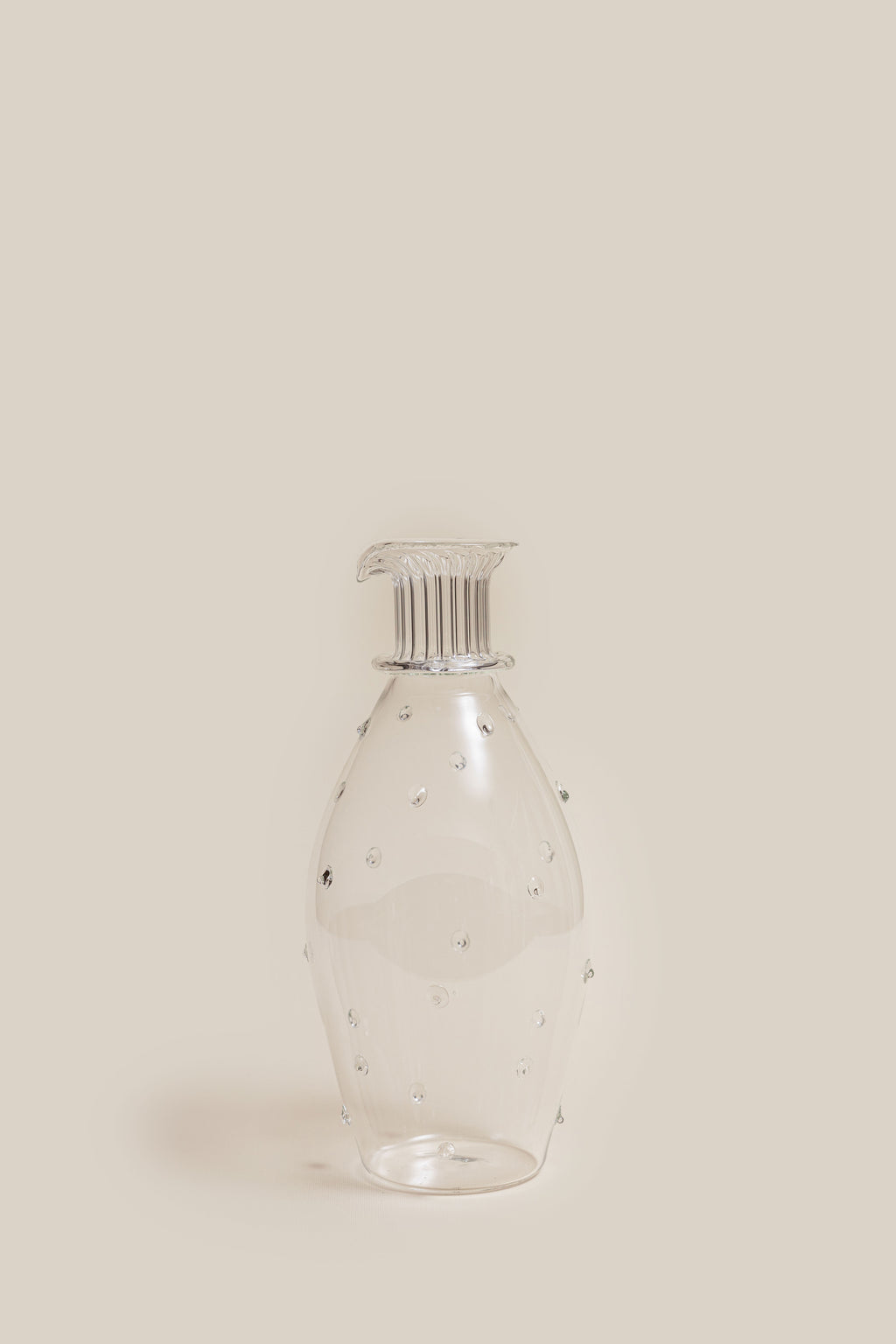 Transparent Dots Pitcher & Glasses Set