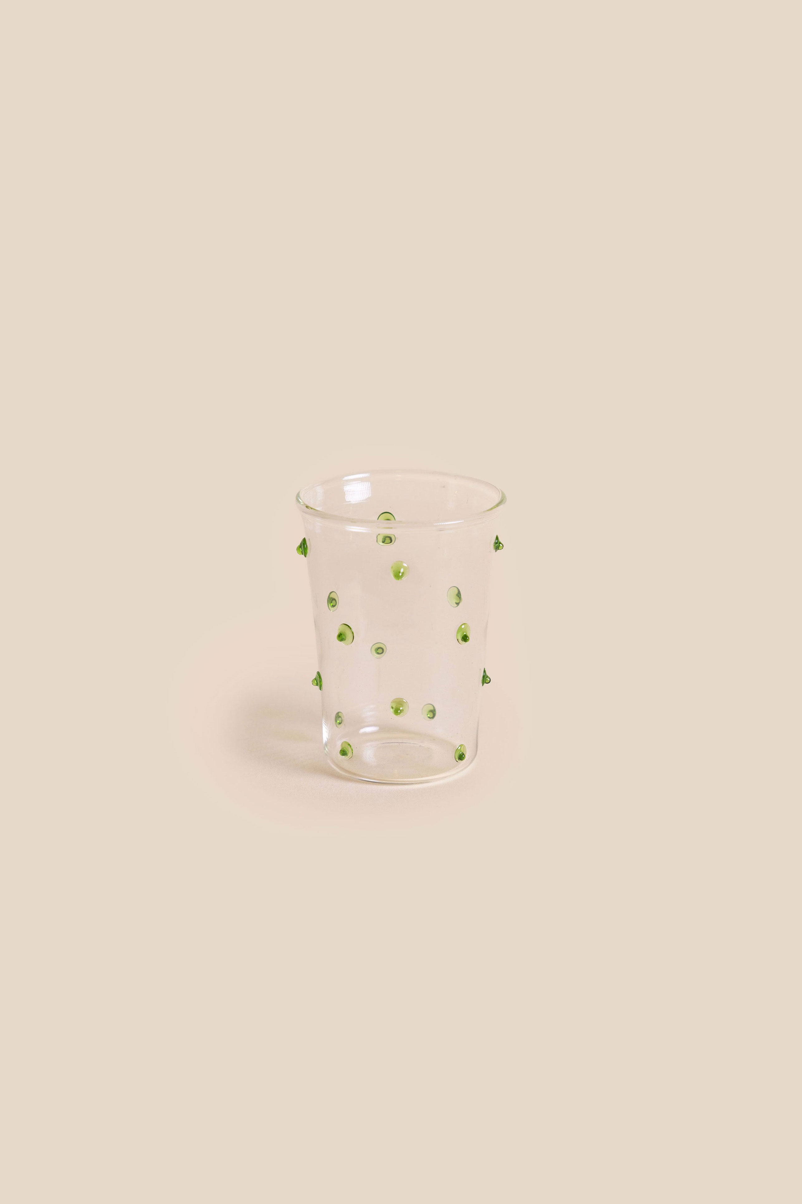 Green Dots Pitcher & Glasses Set