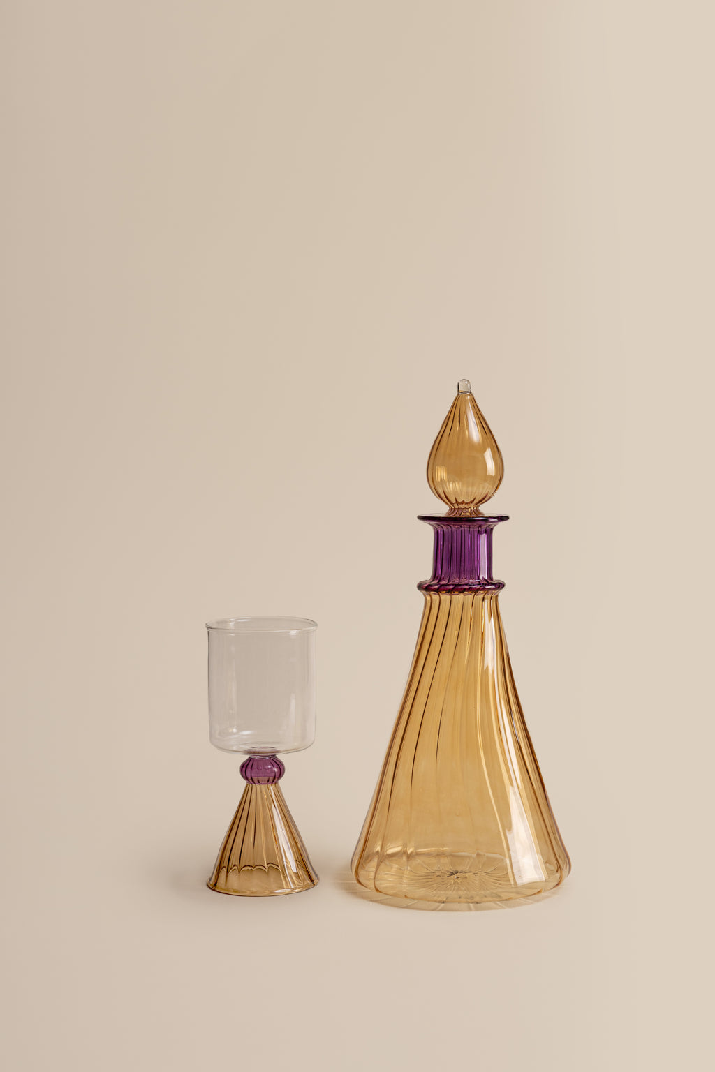 Amber Haze Glass Short