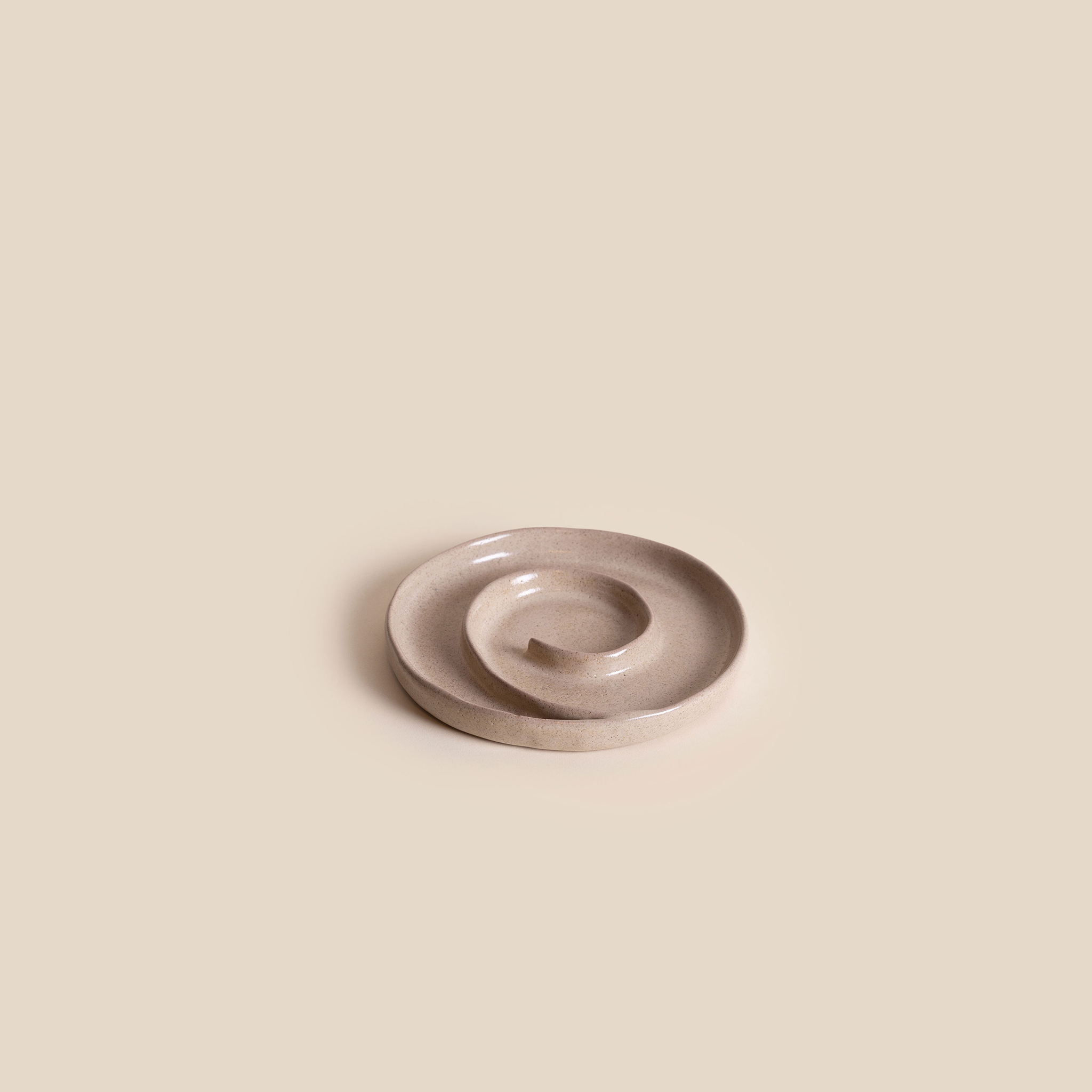 Spiral Dish - Small - Concrete