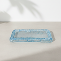 Linea serving plate - Blue