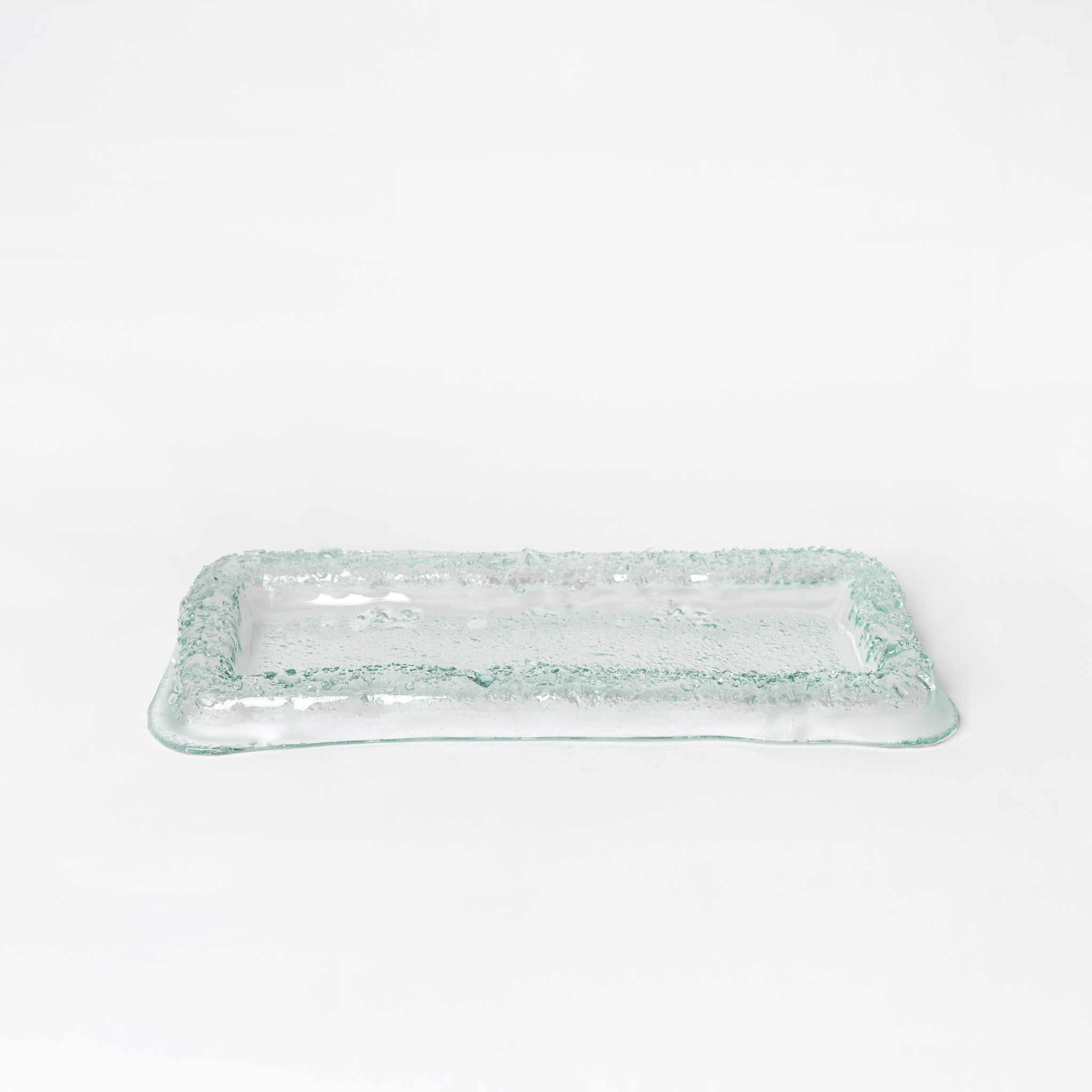 Linea serving plate -Clear