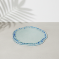 Onda serving plate -Blue