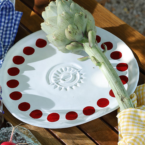 Luna serving plate