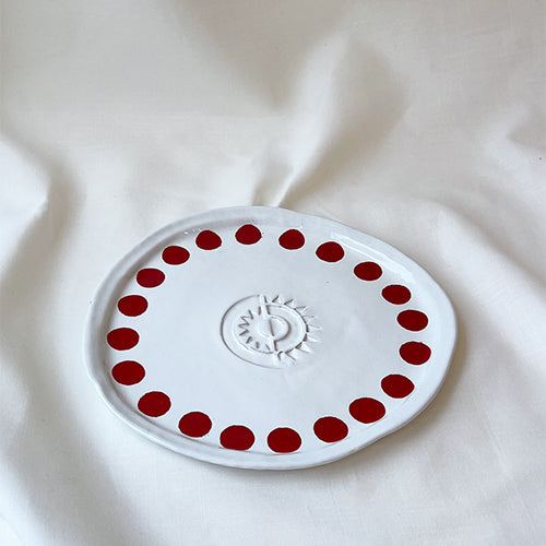 Luna serving plate