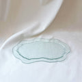 Marée serving plate - Clear